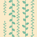 葉っぱとつるのパターン素材 その4 Bg Patterns 背景パターン配布 作成サイト