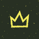 バスキア風の手書き王冠のパターン Bg Patterns 背景パターン配布 作成サイト