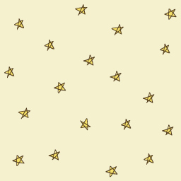 手書き風の星のパターン素材 Bg Patterns 背景パターン配布 作成サイト
